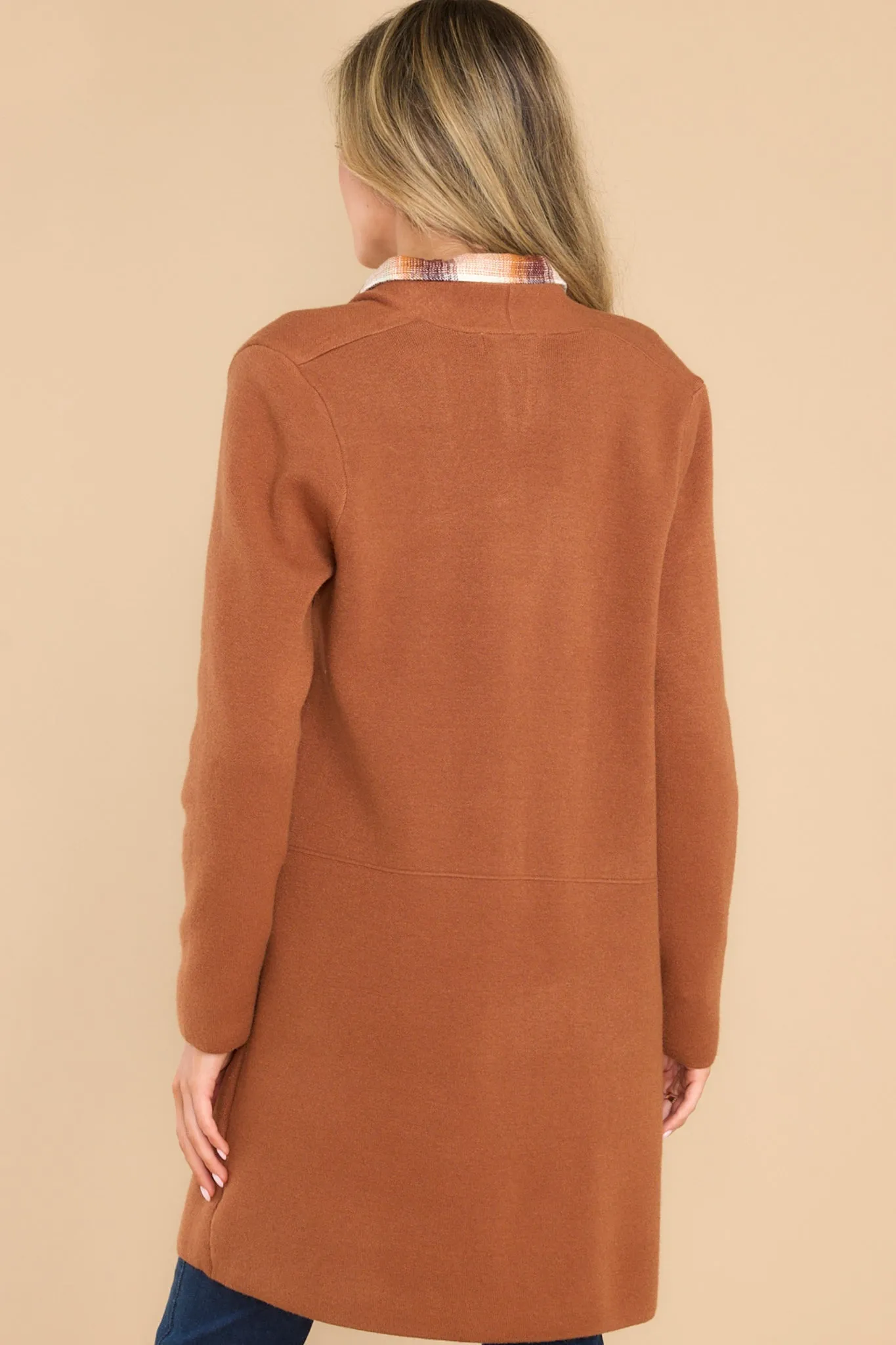 Replay The Night Brown Cardigan