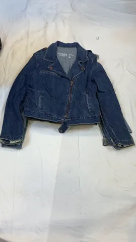 Retro Edge: Y2K Denim Zip-Up Jacket (GRV-11-060)