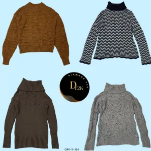 Retro Y2K Cable Knit Sweater – Perfect Fall Staple (GRV-11-154)