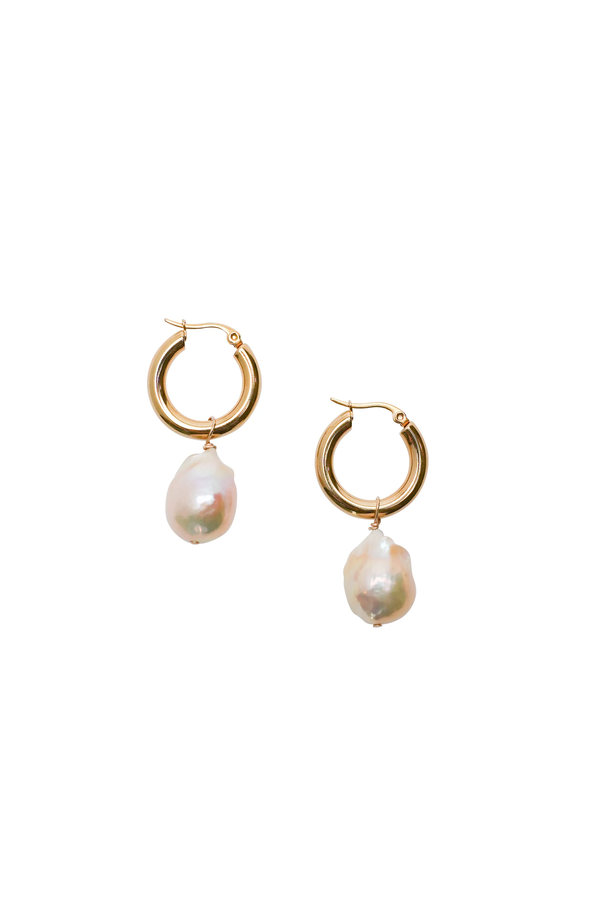 ROSE GOLD AKOYA EARRINGS