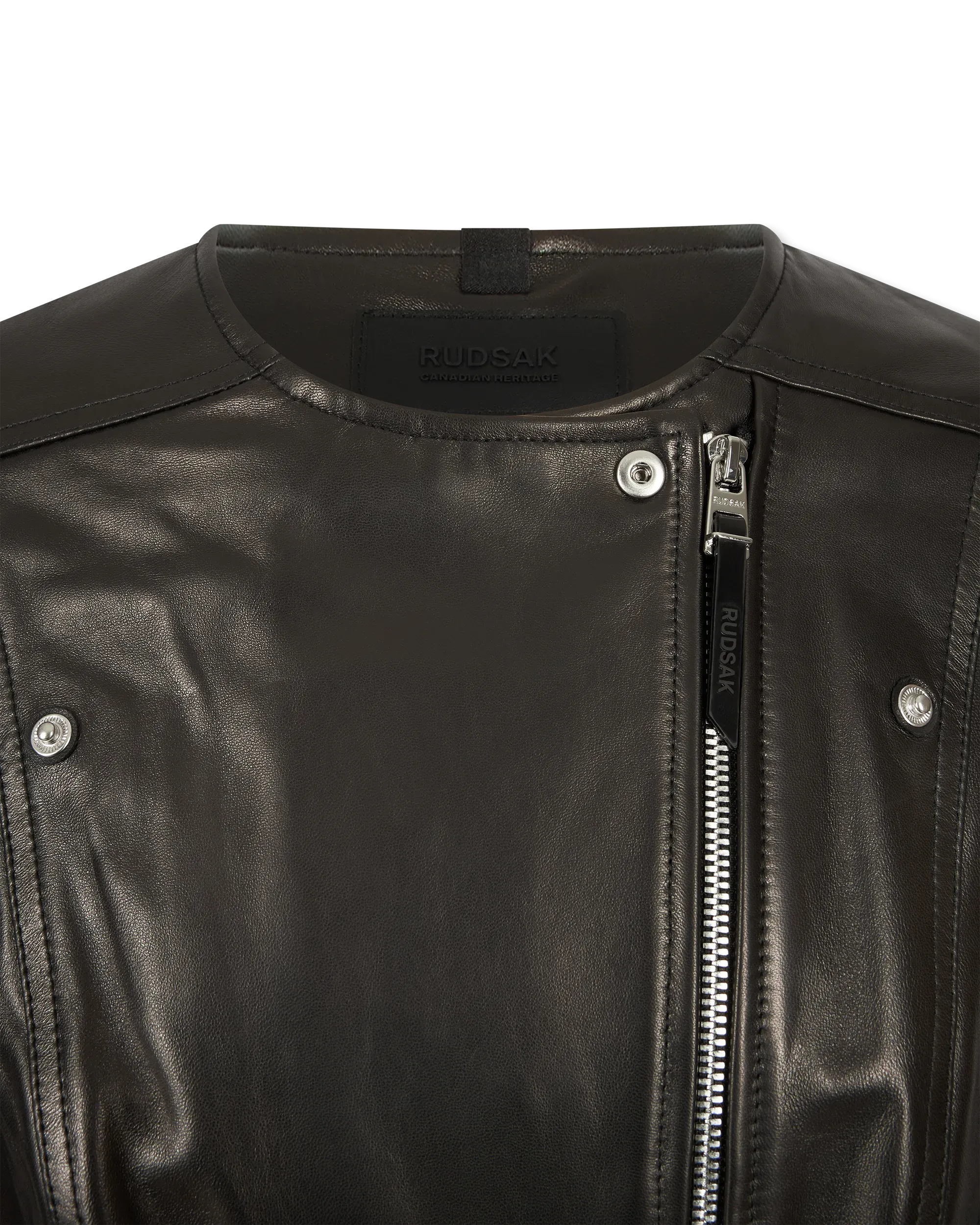 Rudsak Winni Cropped Leather Jacket