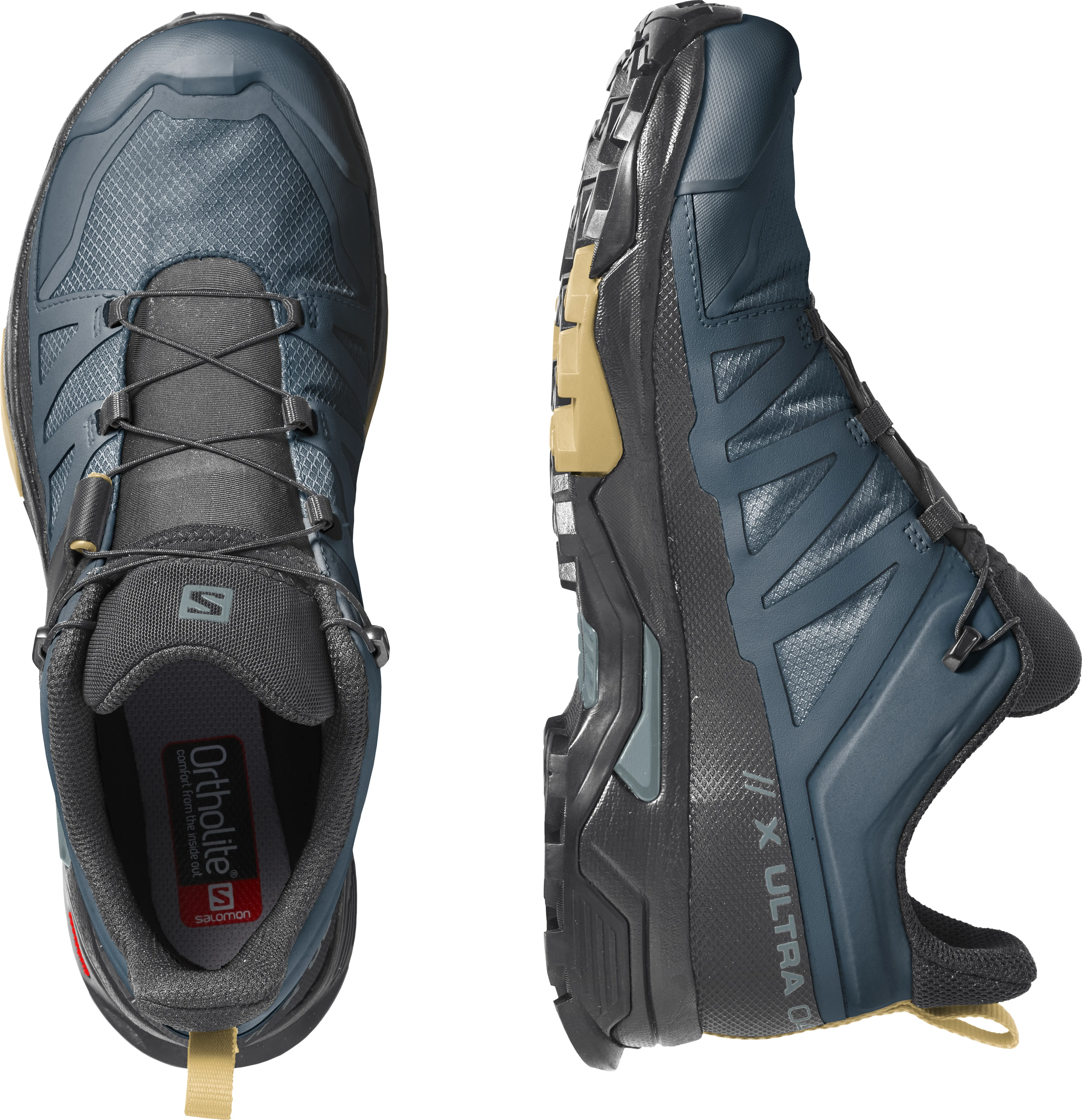 Salomon Men&#x27;s X Ultra 4 GORE-TEX Legion Blue/Black/Fall Leaf | Buy Salomon Men&#x27;s X Ultra 4 GORE-TEX Legion Blue/Black/Fall Leaf here | Outnorth