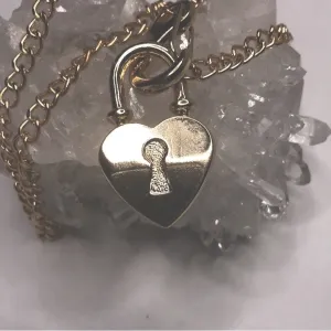 Self Love Padlock Necklace