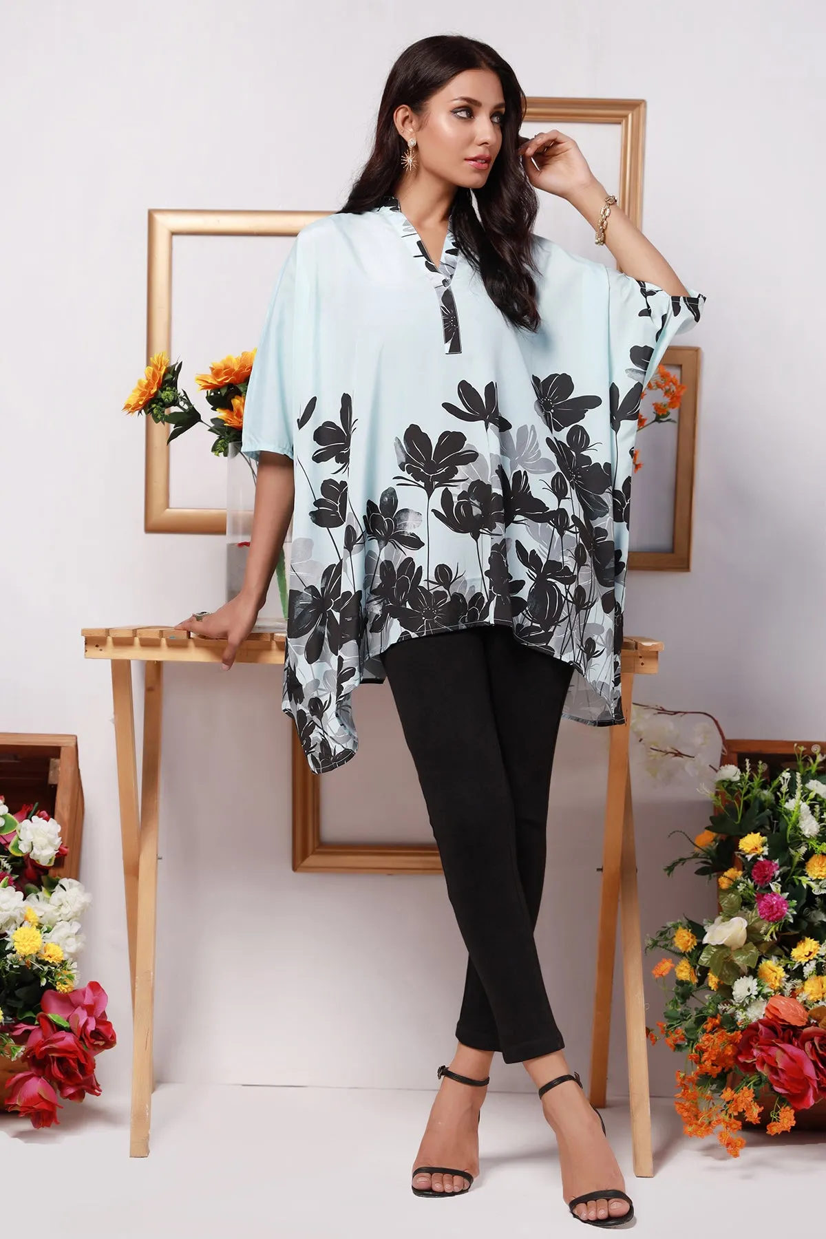 Serenity Printed Tunic Top - S22 - WWT0061