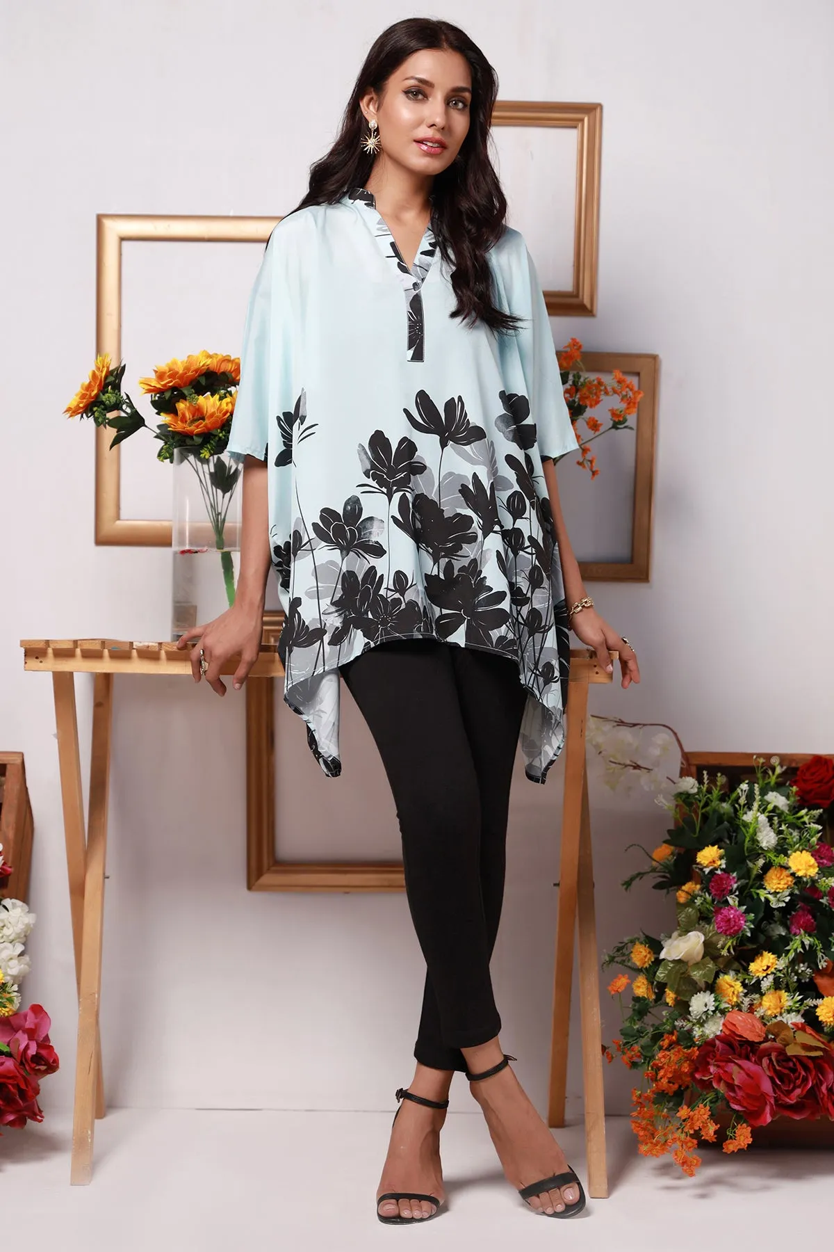 Serenity Printed Tunic Top - S22 - WWT0061