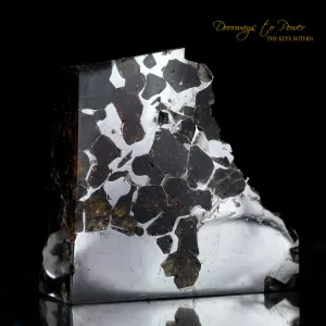 Seymchan Pallasite Meteorite Altar Stone 'Portal' Museum Quality