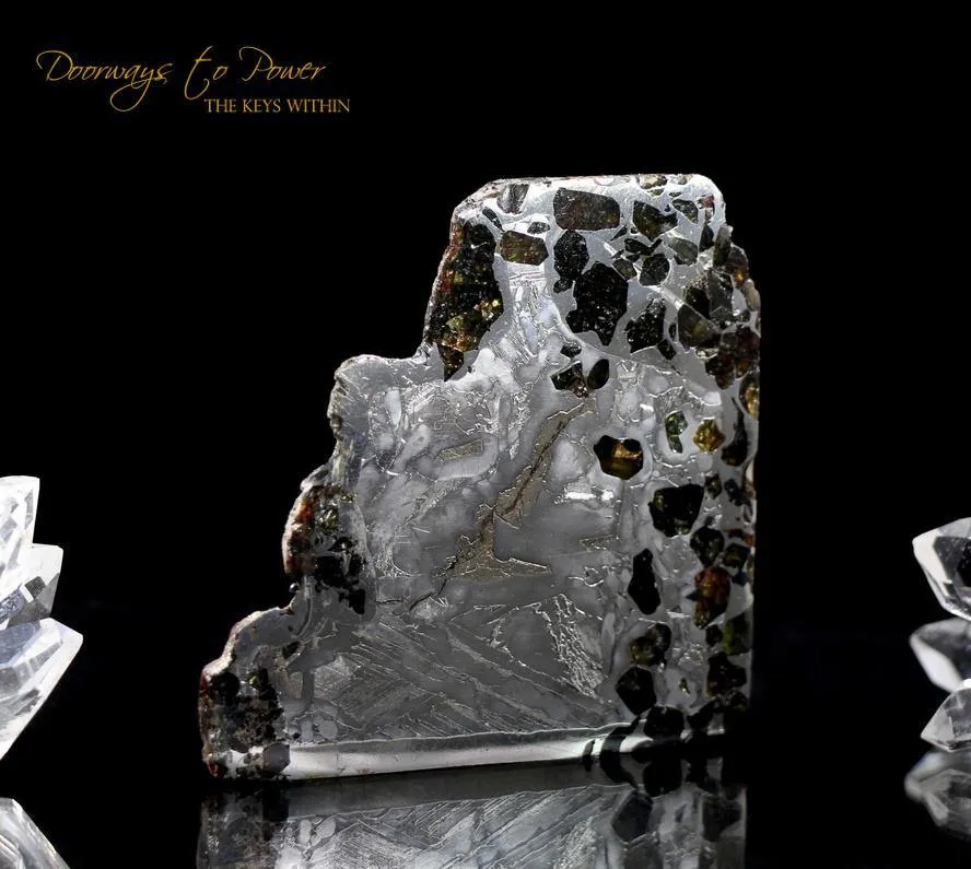 Seymchan Pallasite Meteorite 'Portal' Rare Museum Quality