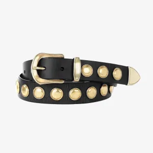 Sezim Bridle Belt I Black and Gold