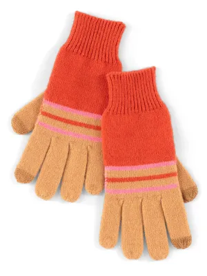 Shiraleah Rory Touchscreen Gloves, Rust - FINAL SALE ONLY