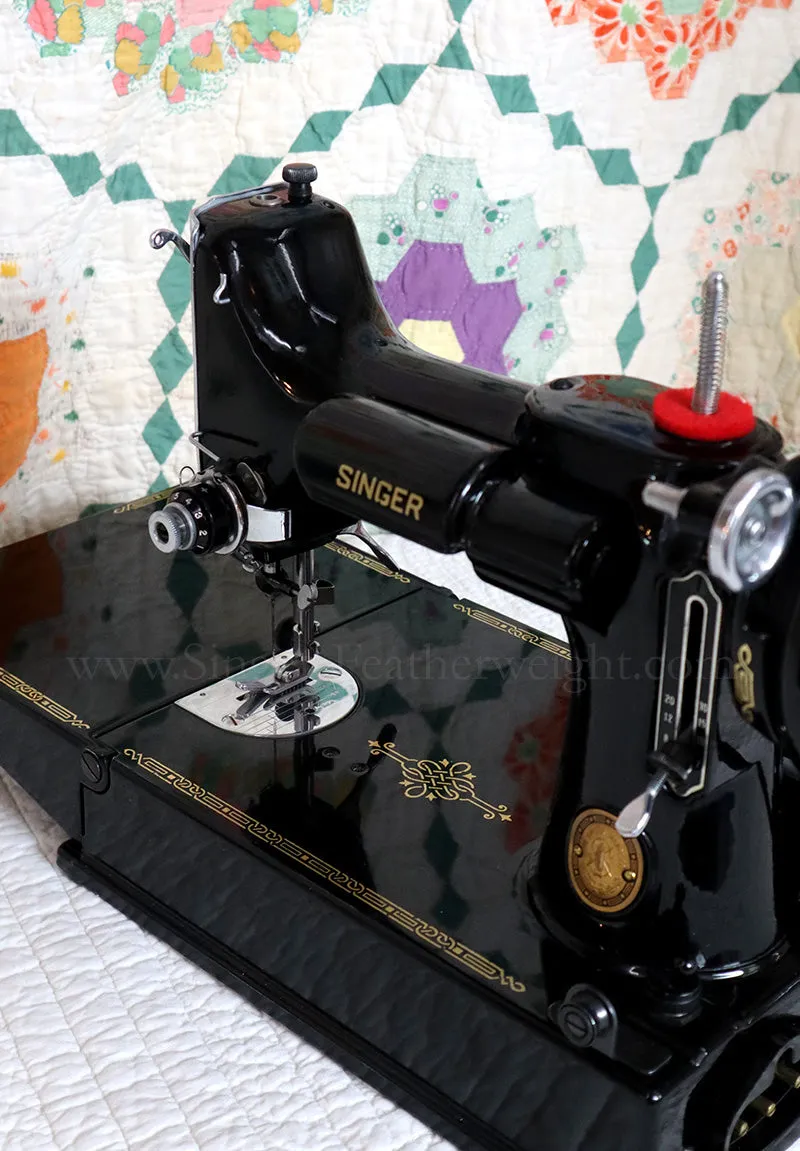 Singer Featherweight 221 Sewing Machine, AL196*** - Original Provenance!!!