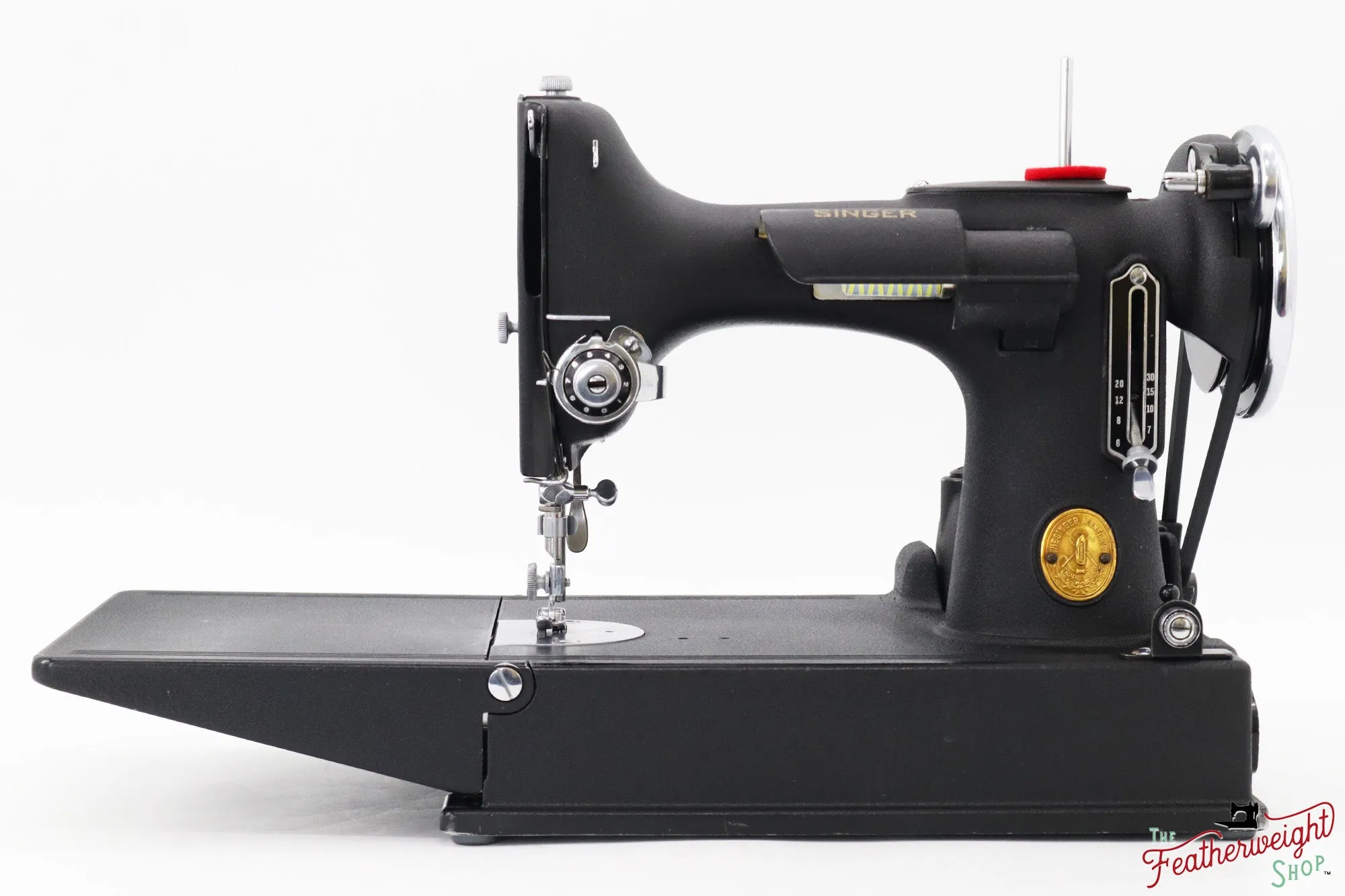 Singer Featherweight 221 Sewing Machine, Rare - WRINKLE AF387***