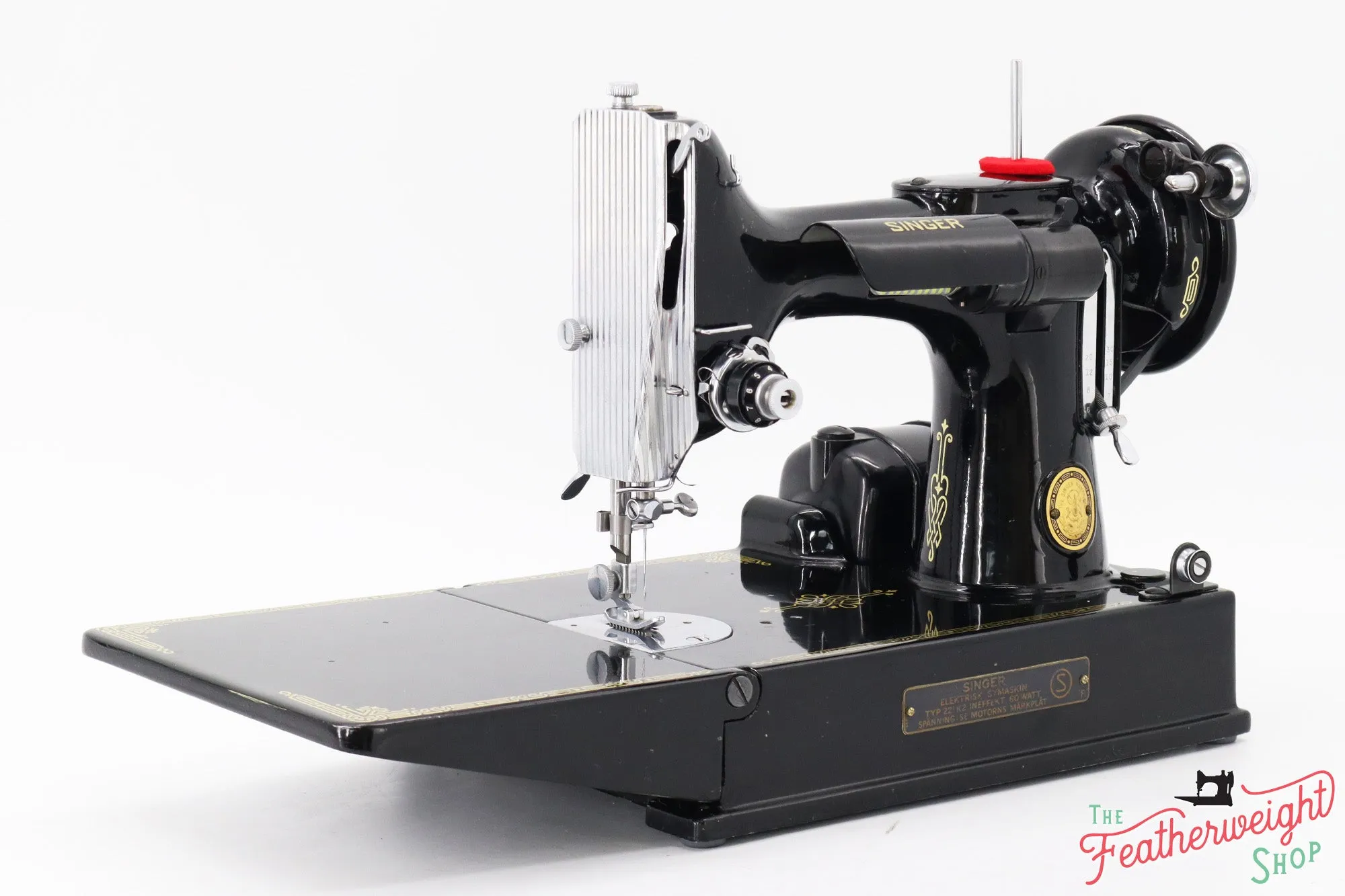 Singer Featherweight Swedish 221K Sewing Machine, EH003***