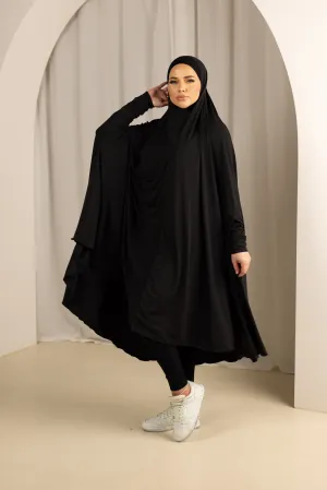 Sleeve Jilbab - Shades of Black