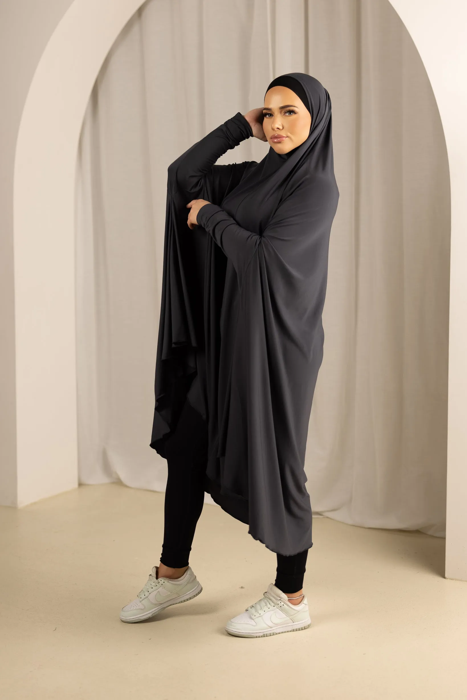 Sleeve Jilbab - Shades of Black