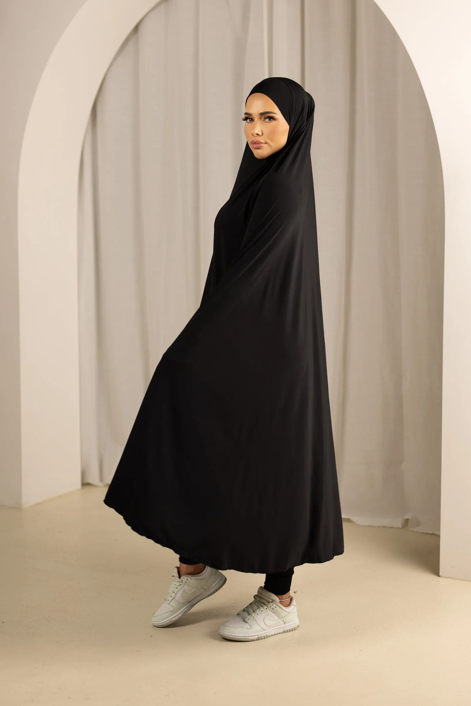 Sleeve Jilbab - Shades of Black