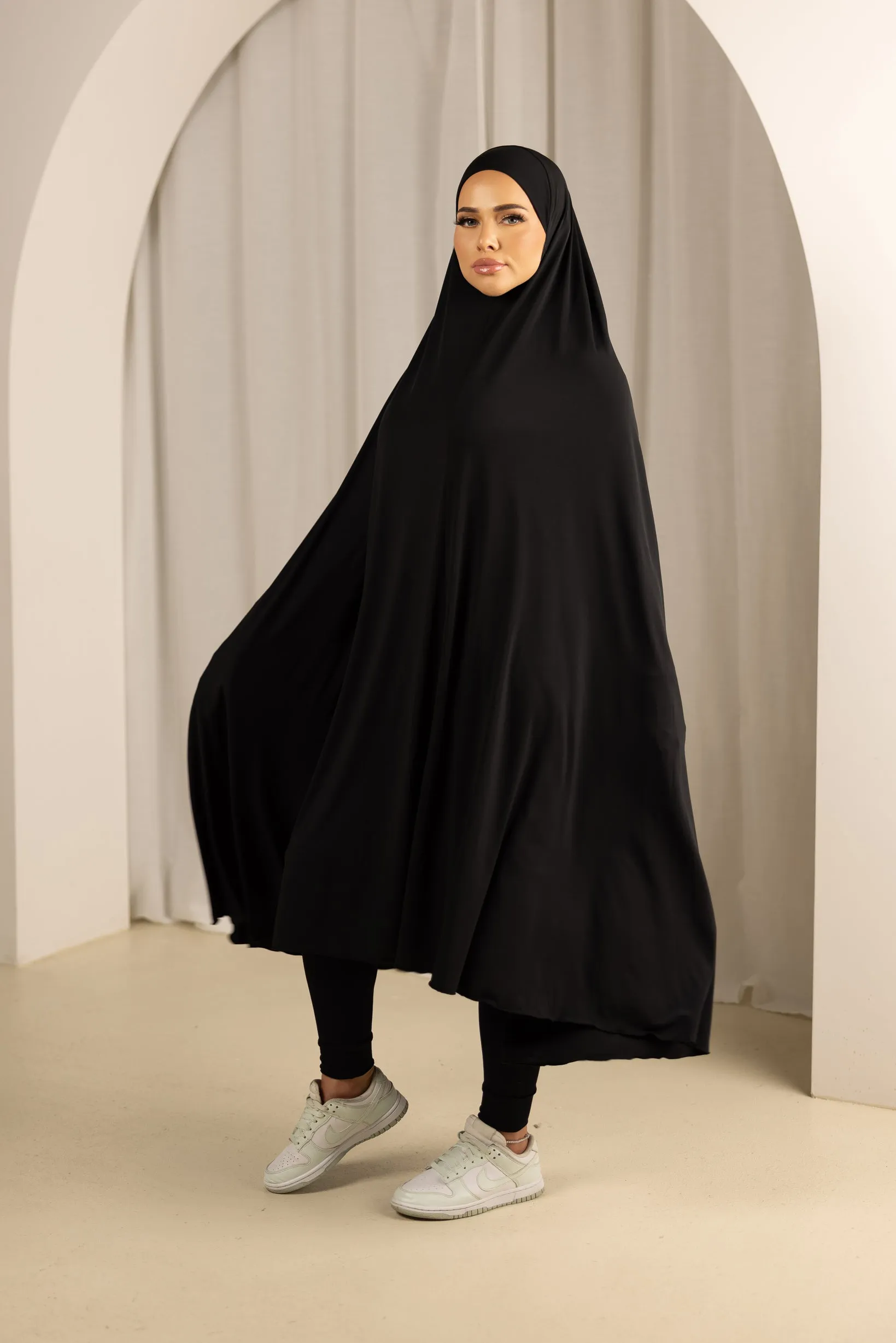 Sleeve Jilbab - Shades of Black