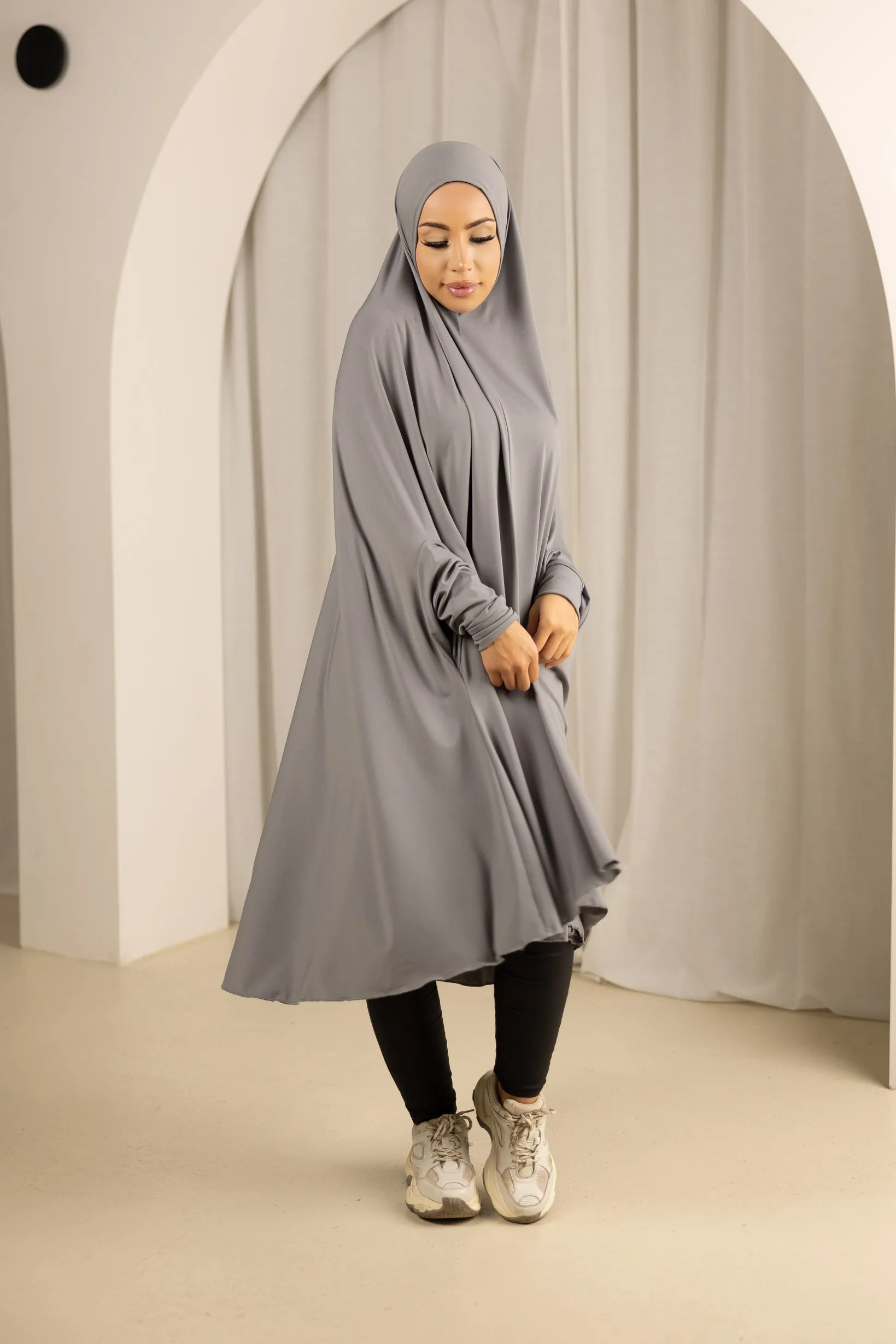 Sleeve Jilbab - Shades of Grey