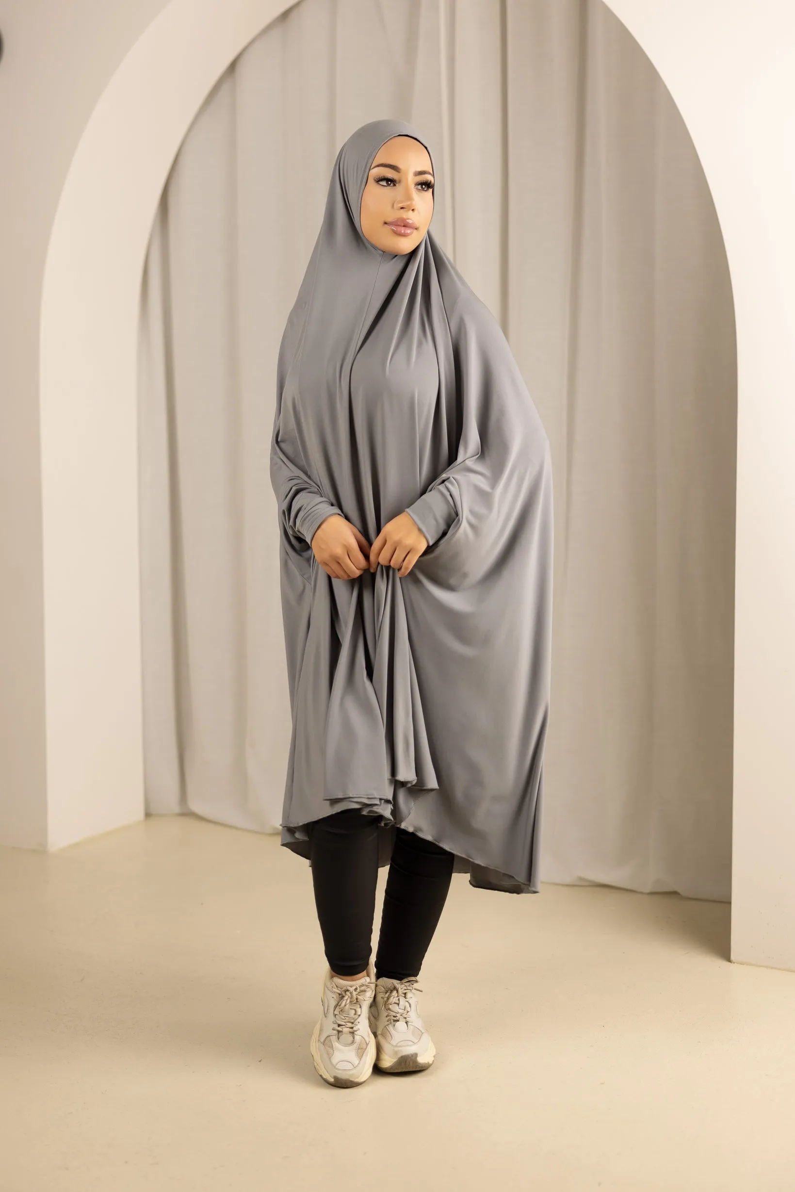 Sleeve Jilbab - Shades of Grey