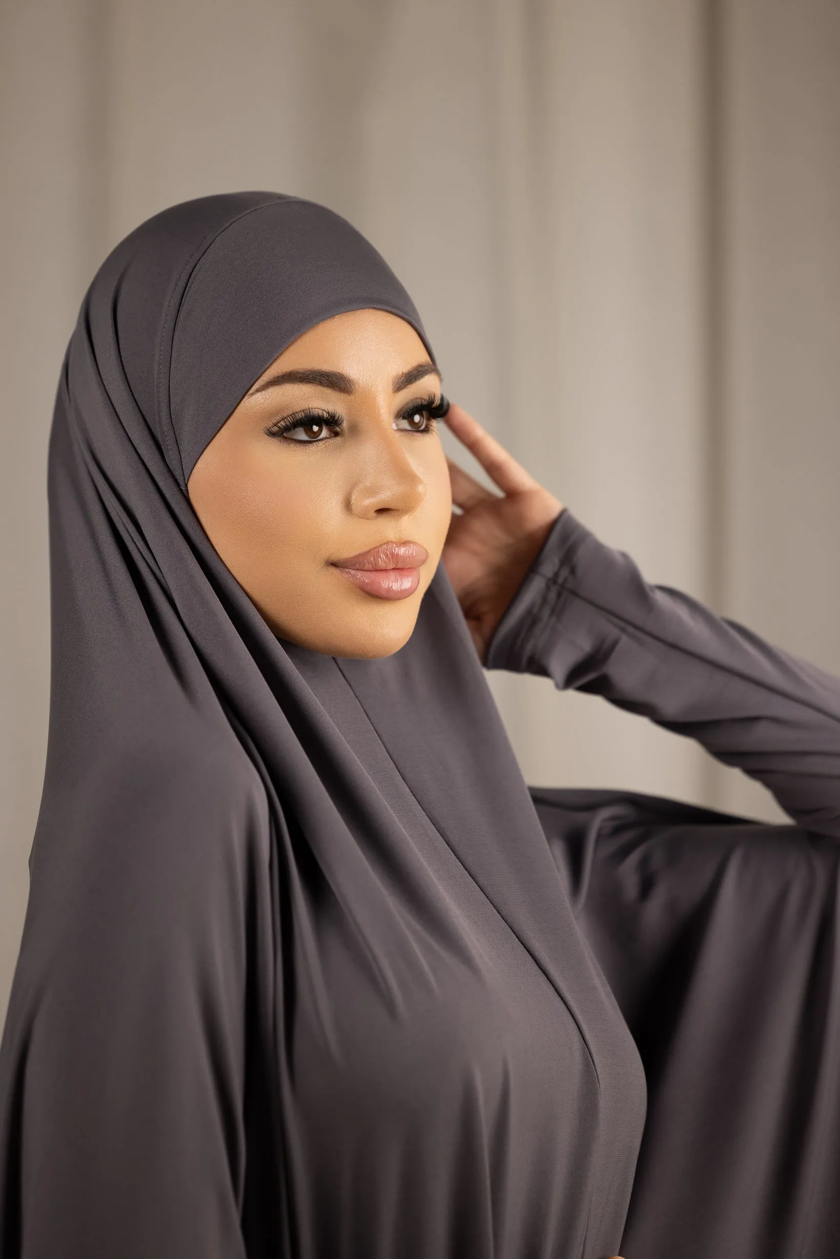 Sleeve Jilbab - Shades of Grey