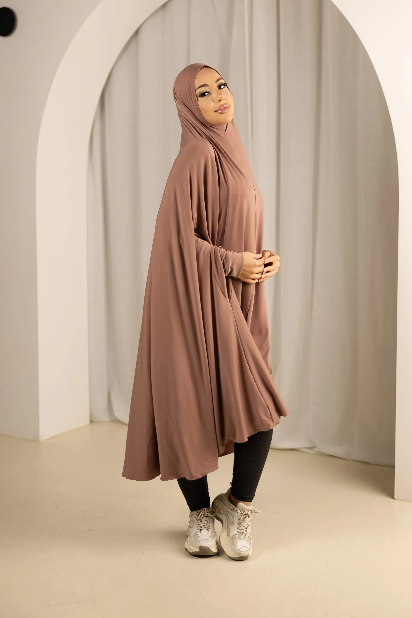 Sleeve Jilbab - Shades of Pink