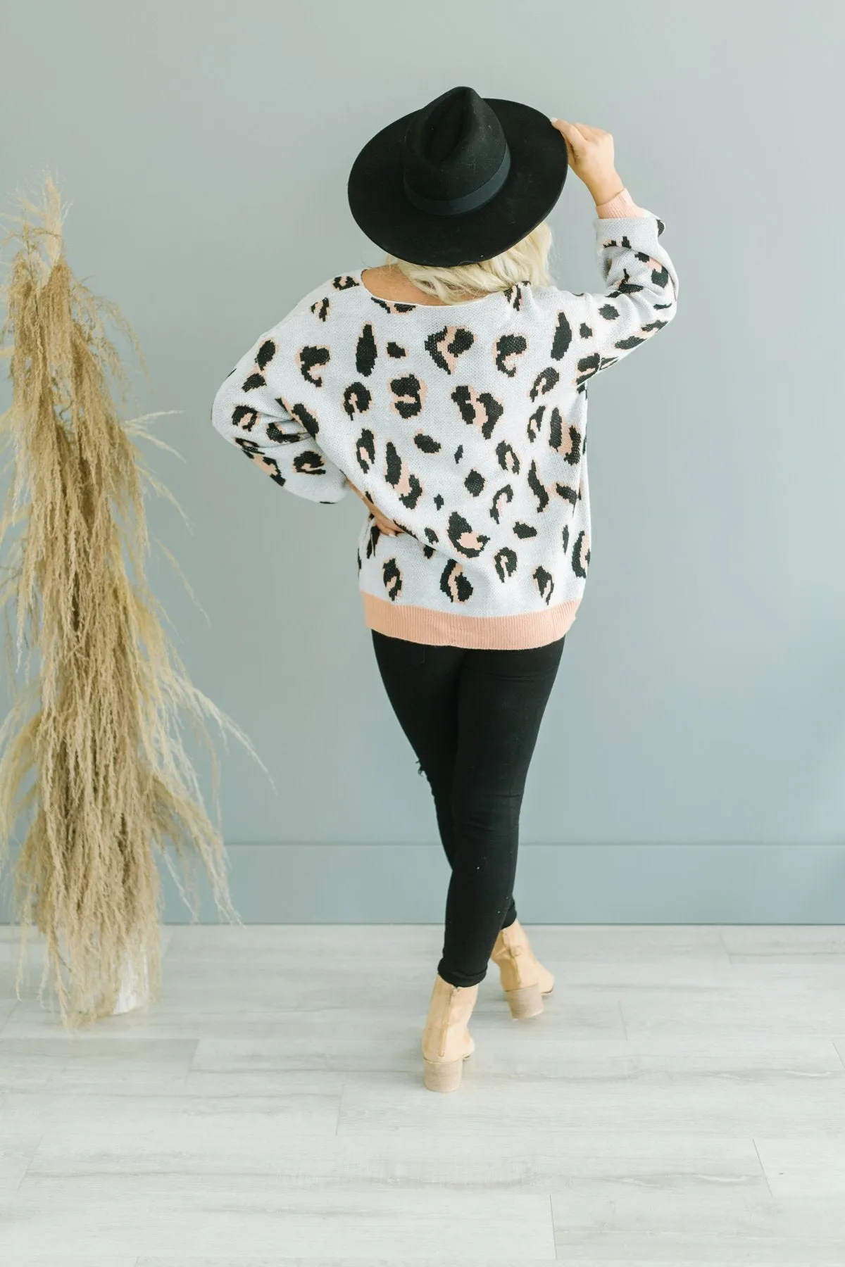 Spring  Leopard Sweater