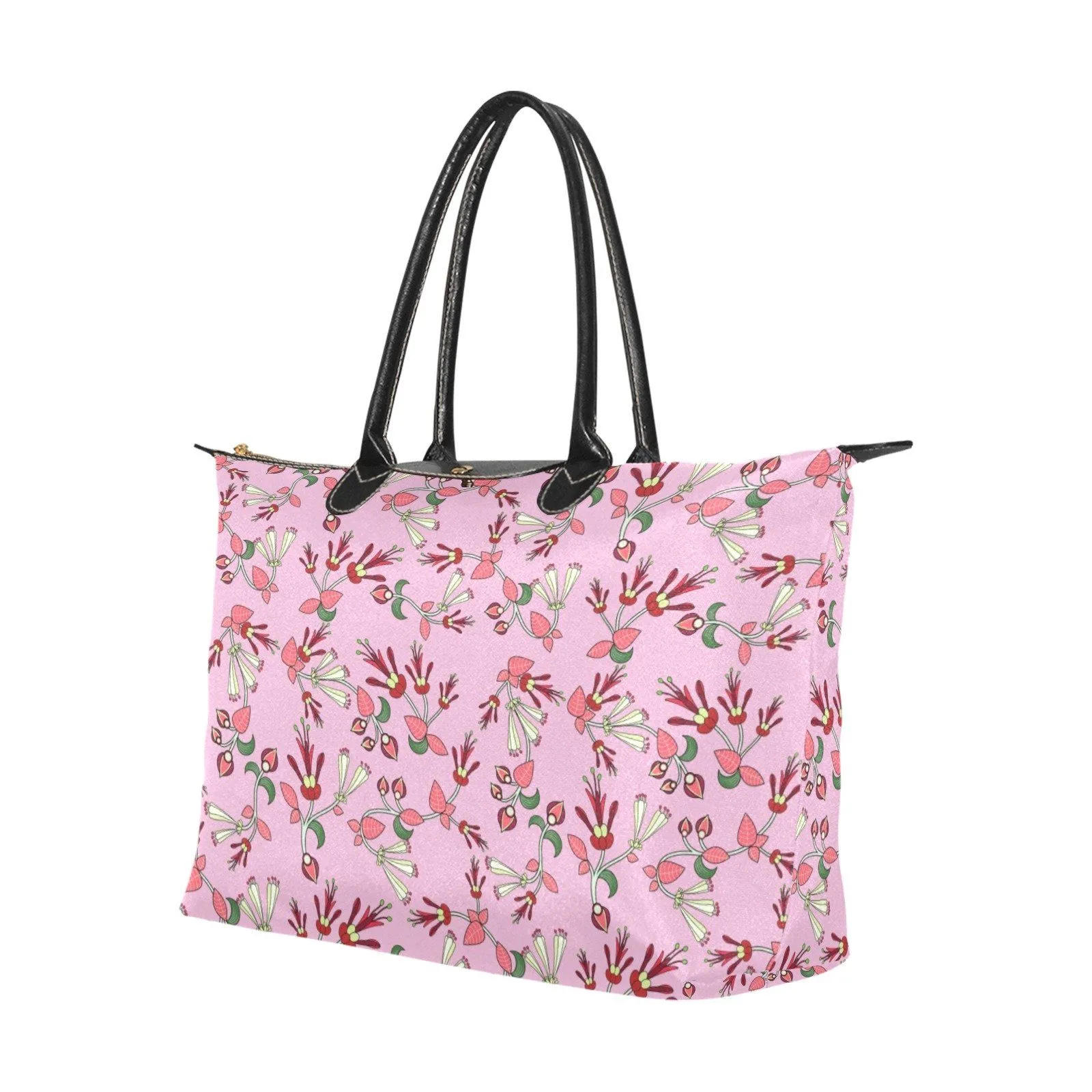 Strawberry Floral Single-Shoulder Lady Handbag