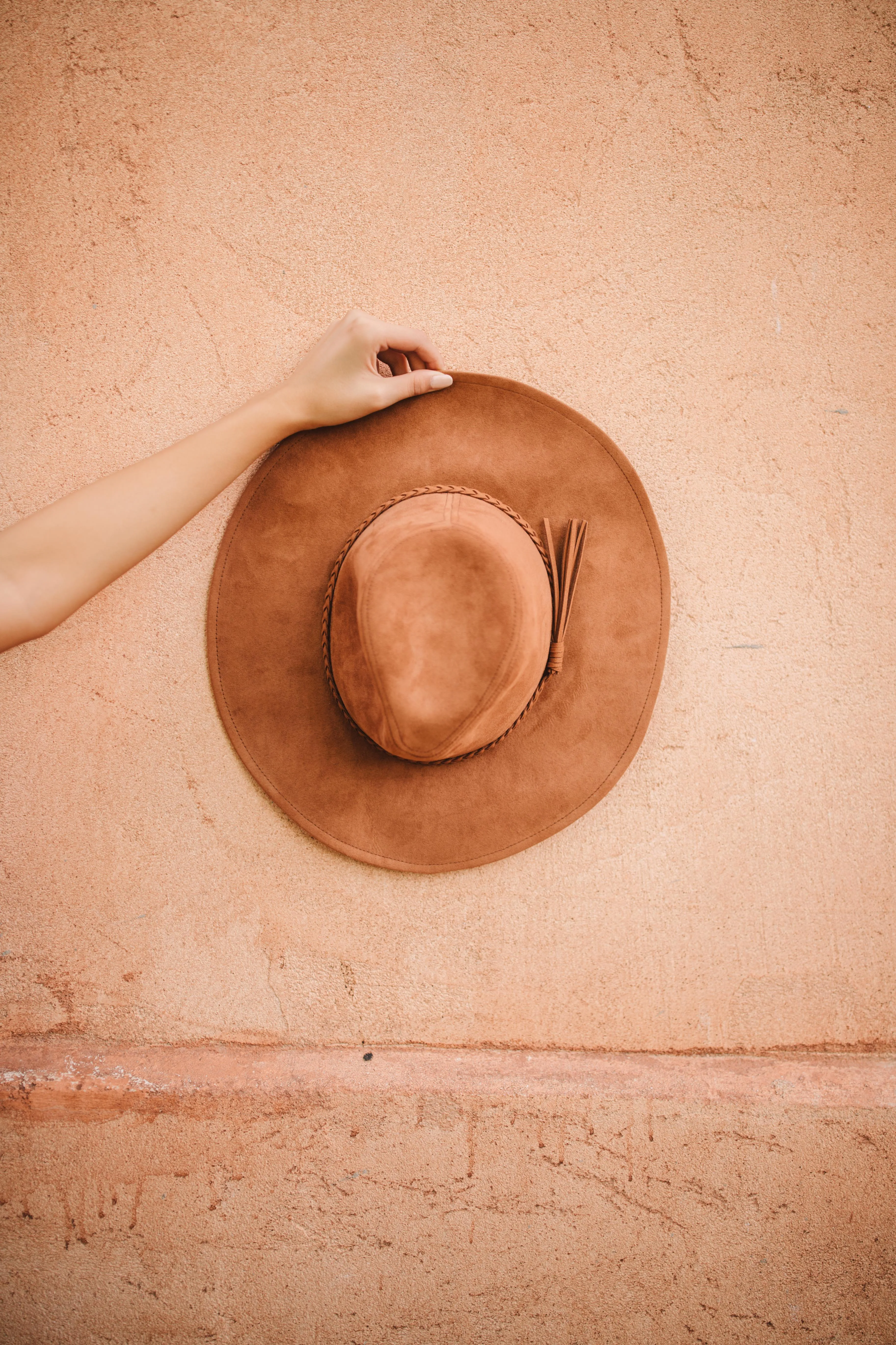 Suede In The Shade Hat In Camel