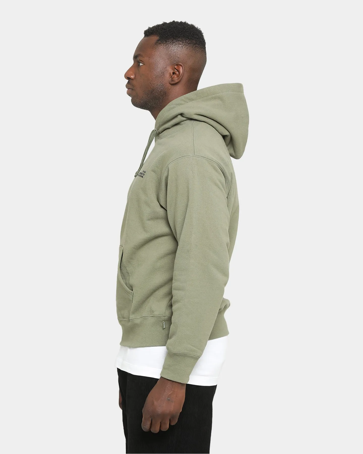 Supreme Shop Hooded Sweatshirt Light Olive