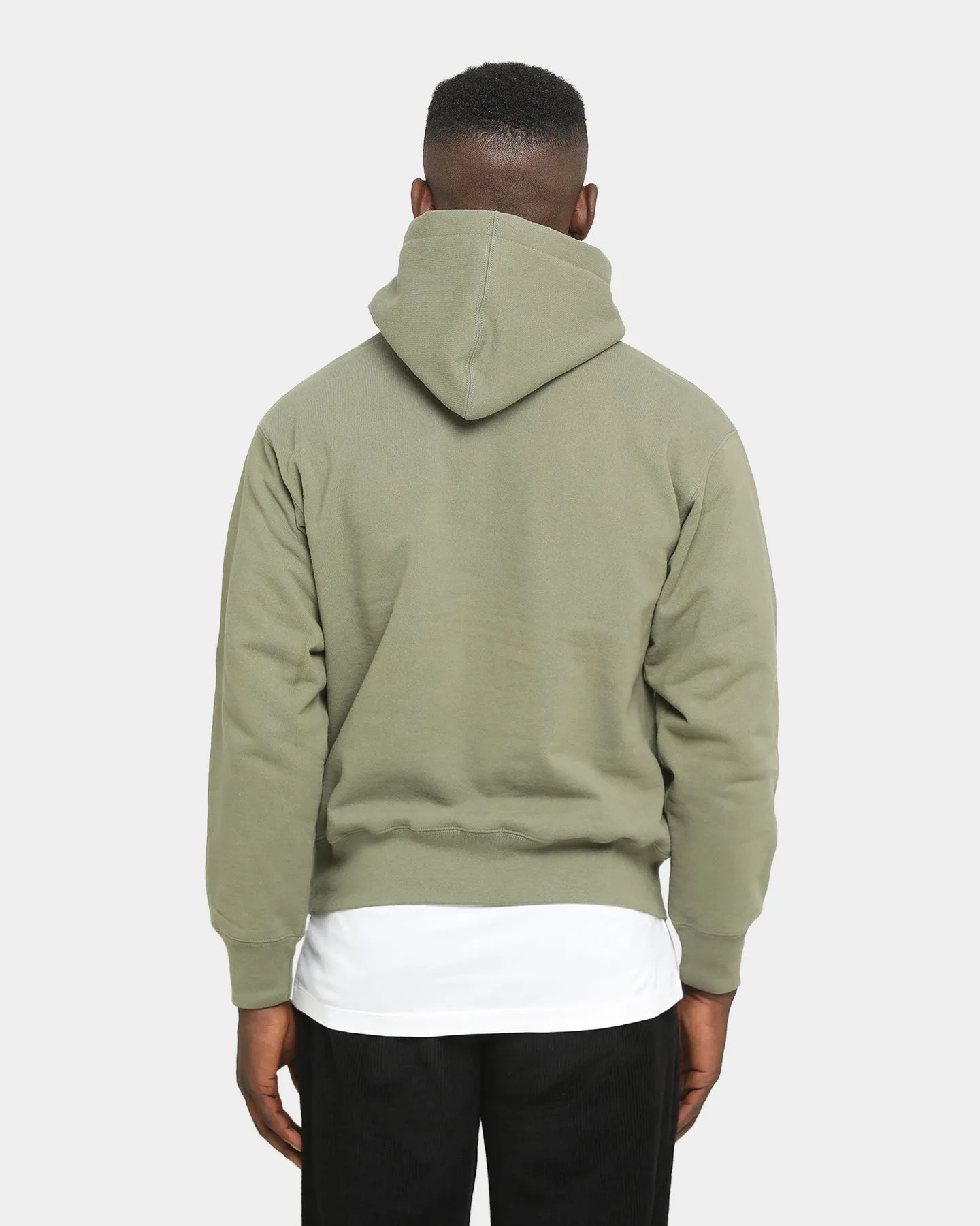 Supreme Shop Hooded Sweatshirt Light Olive