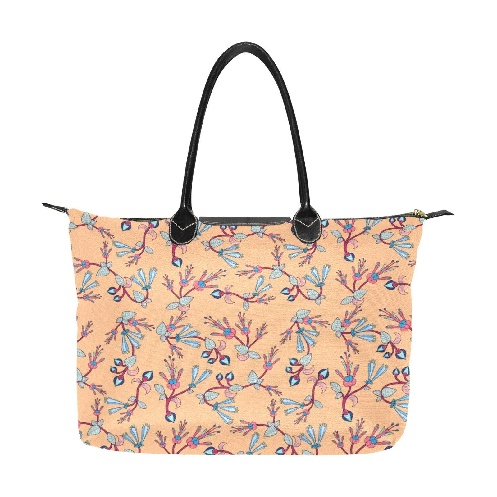 Swift Floral Peache Single-Shoulder Lady Handbag