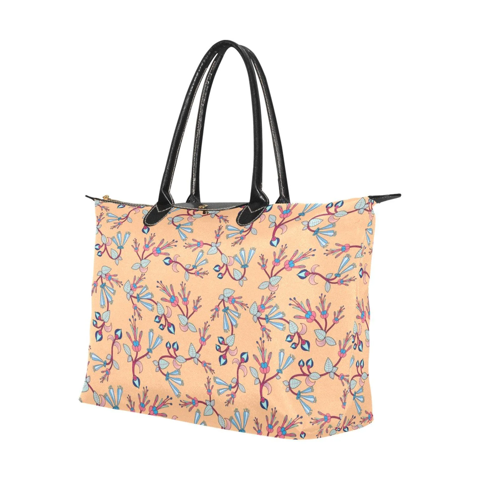 Swift Floral Peache Single-Shoulder Lady Handbag