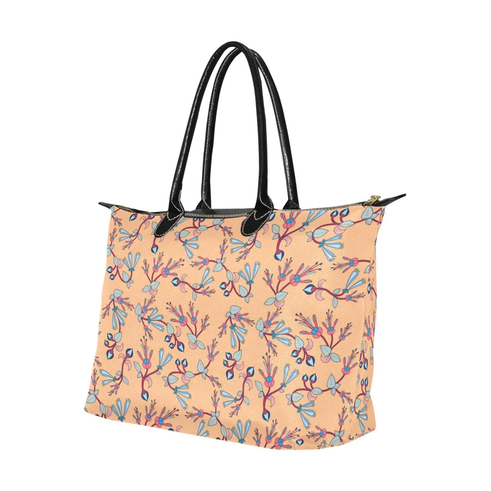 Swift Floral Peache Single-Shoulder Lady Handbag