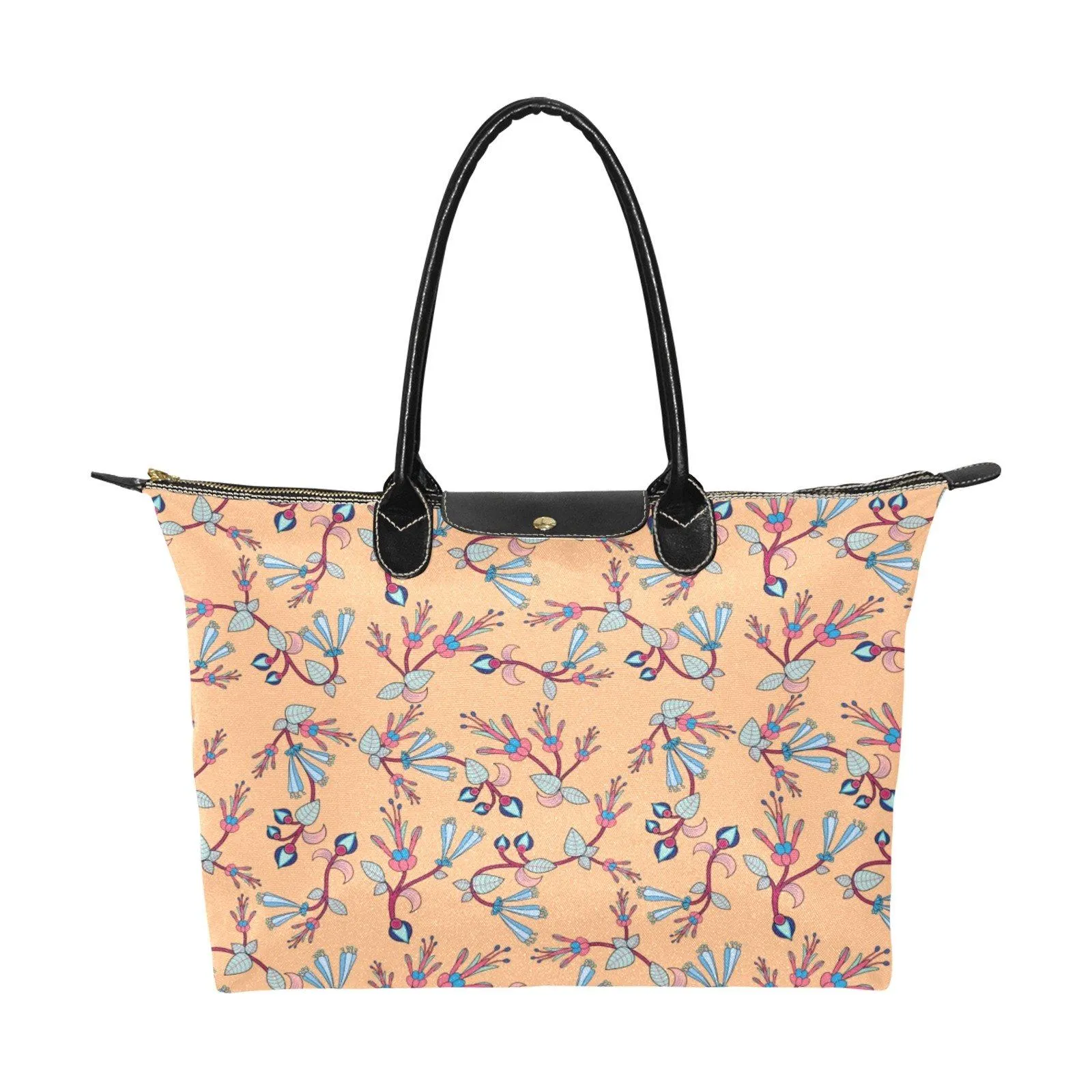 Swift Floral Peache Single-Shoulder Lady Handbag