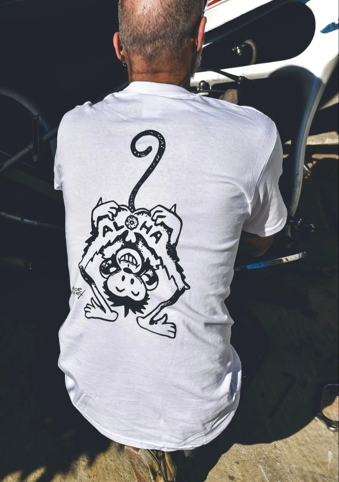 T-Shirt "ALOHA" SINGE MONKEY