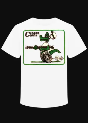 T-Shirt "Crane Cams" HOTROD RACE OLD VINTAGE DESIGN CROCO