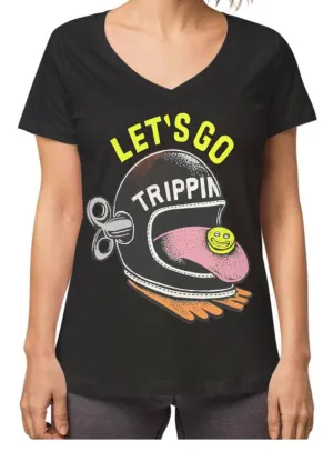 T-shirt "Let's go trippin"