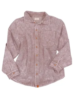 Tan Acid Wash Soft Shirt