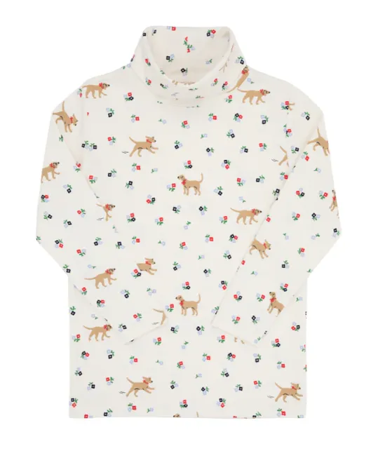 Tatum’s Turtleneck- Mae Park Mini Floral