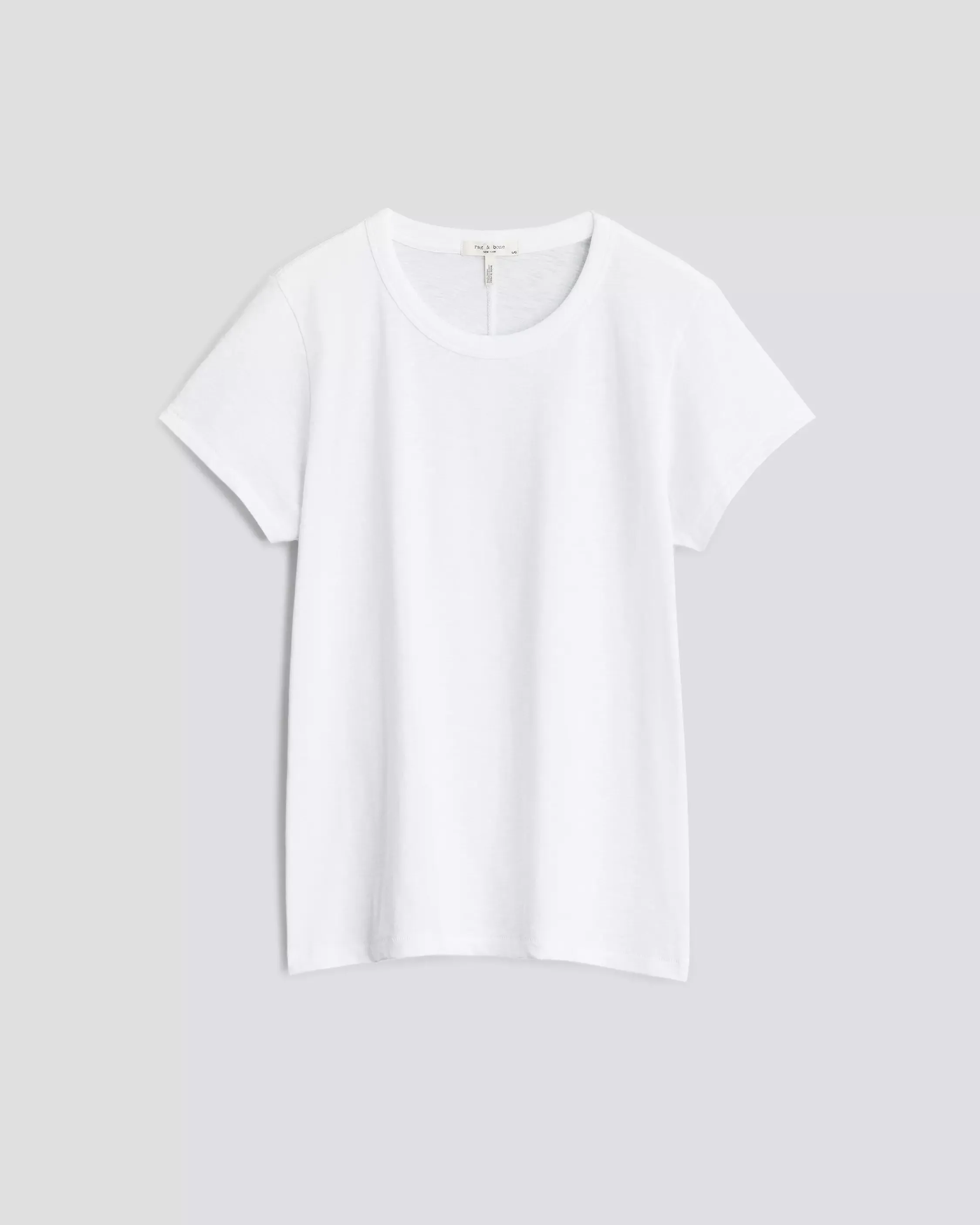 The Slub Short Sleeve Tee - White