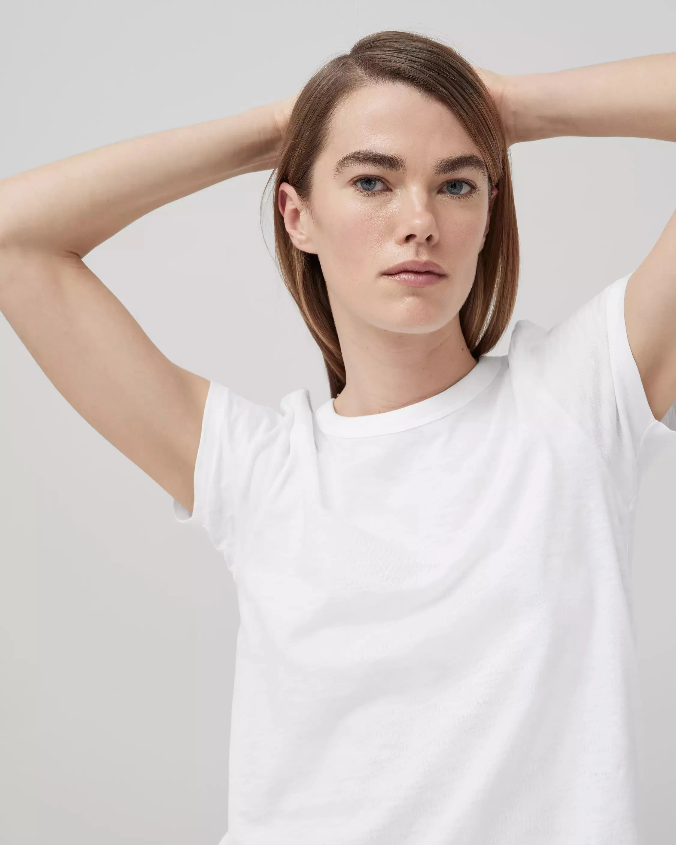 The Slub Short Sleeve Tee - White