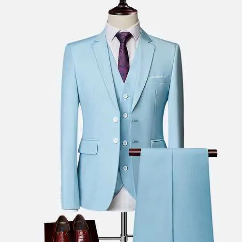 Three Pieces Wedding Suit