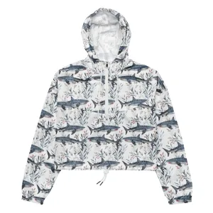 Tiger Shark Bloom Women’s cropped Windbreaker