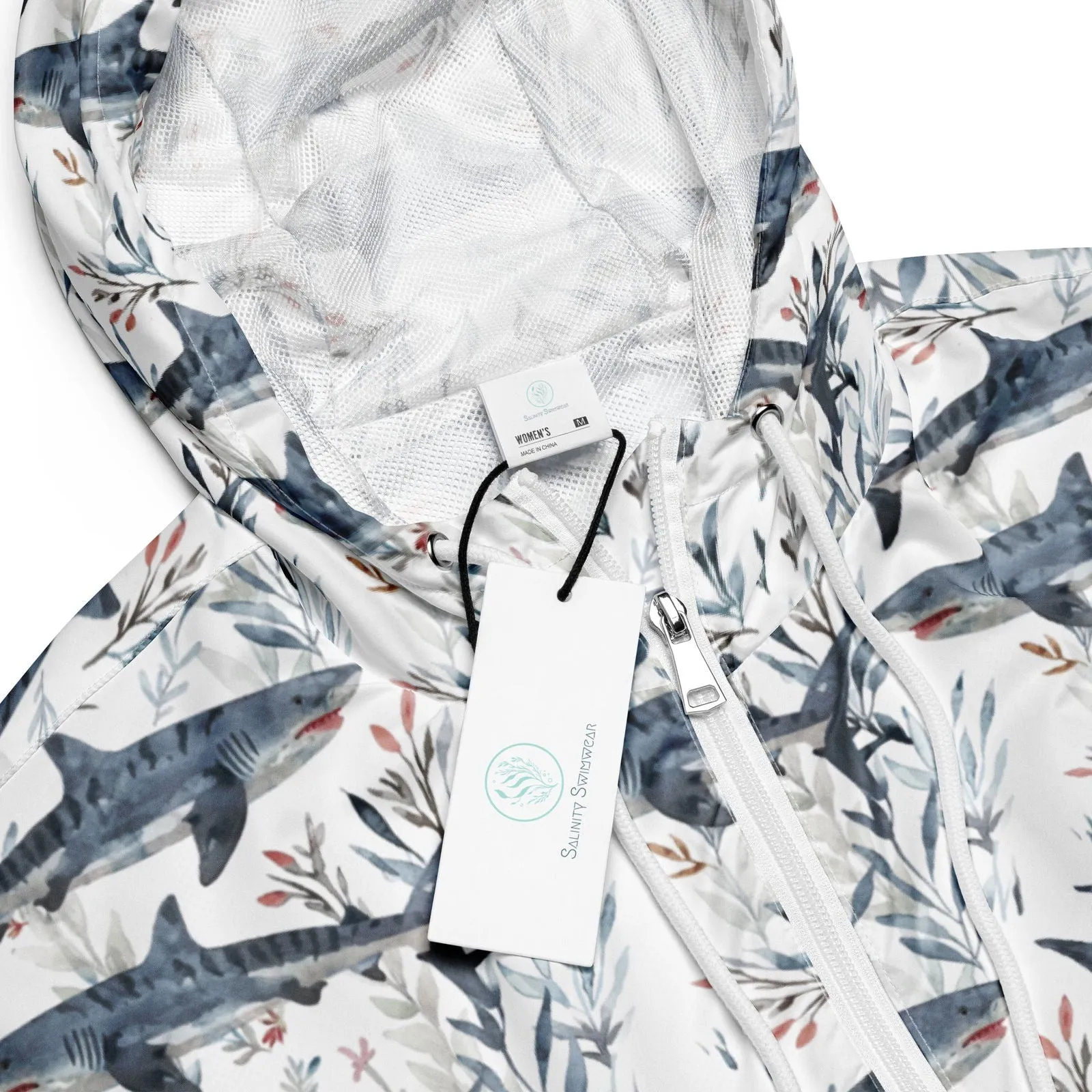 Tiger Shark Bloom Women’s cropped Windbreaker