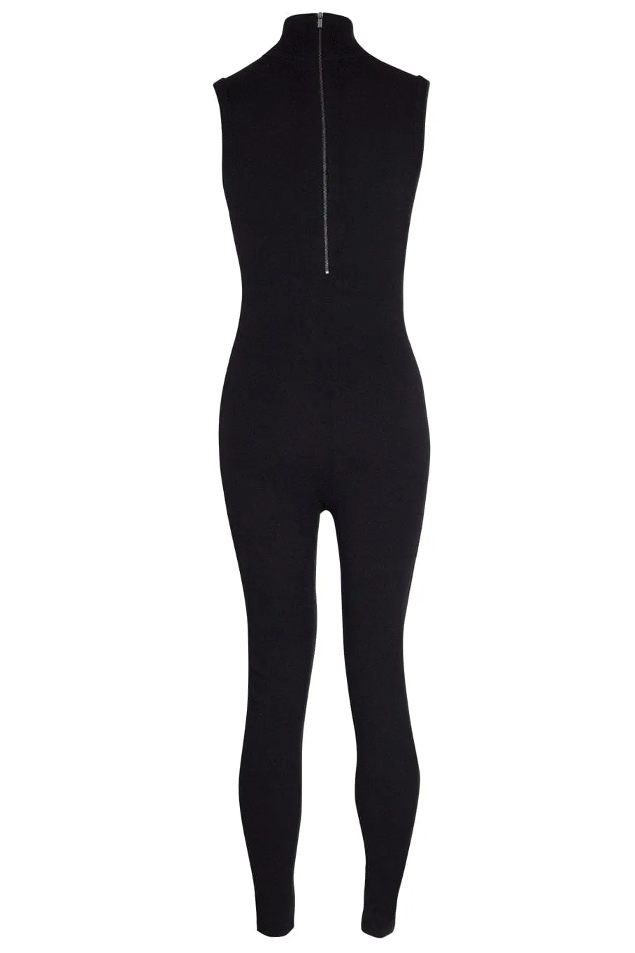 Turtleneck Catsuit - Black