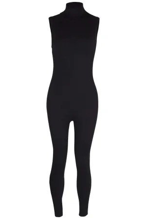 Turtleneck Catsuit - Black