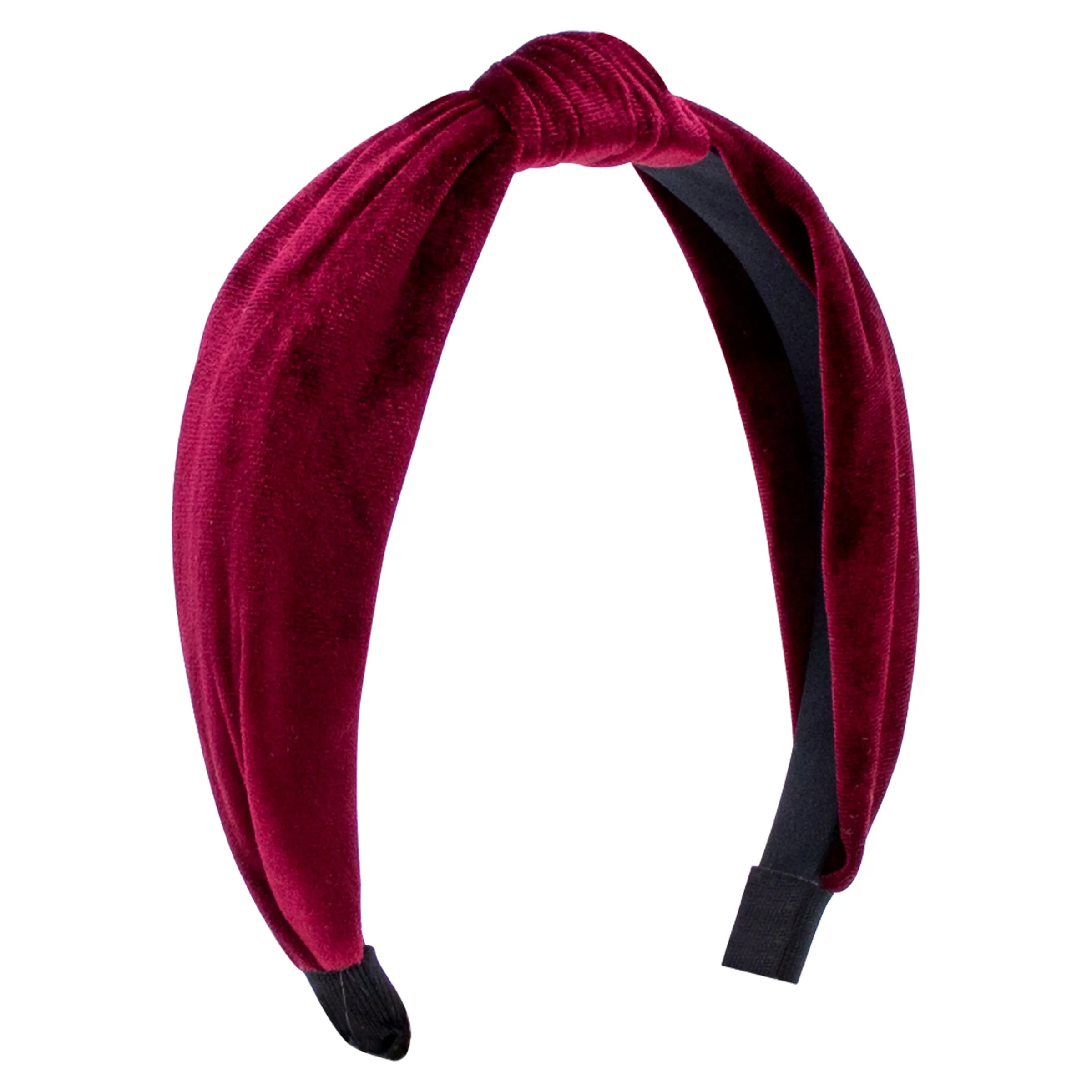 Velvet Wrapped Headband wKnot