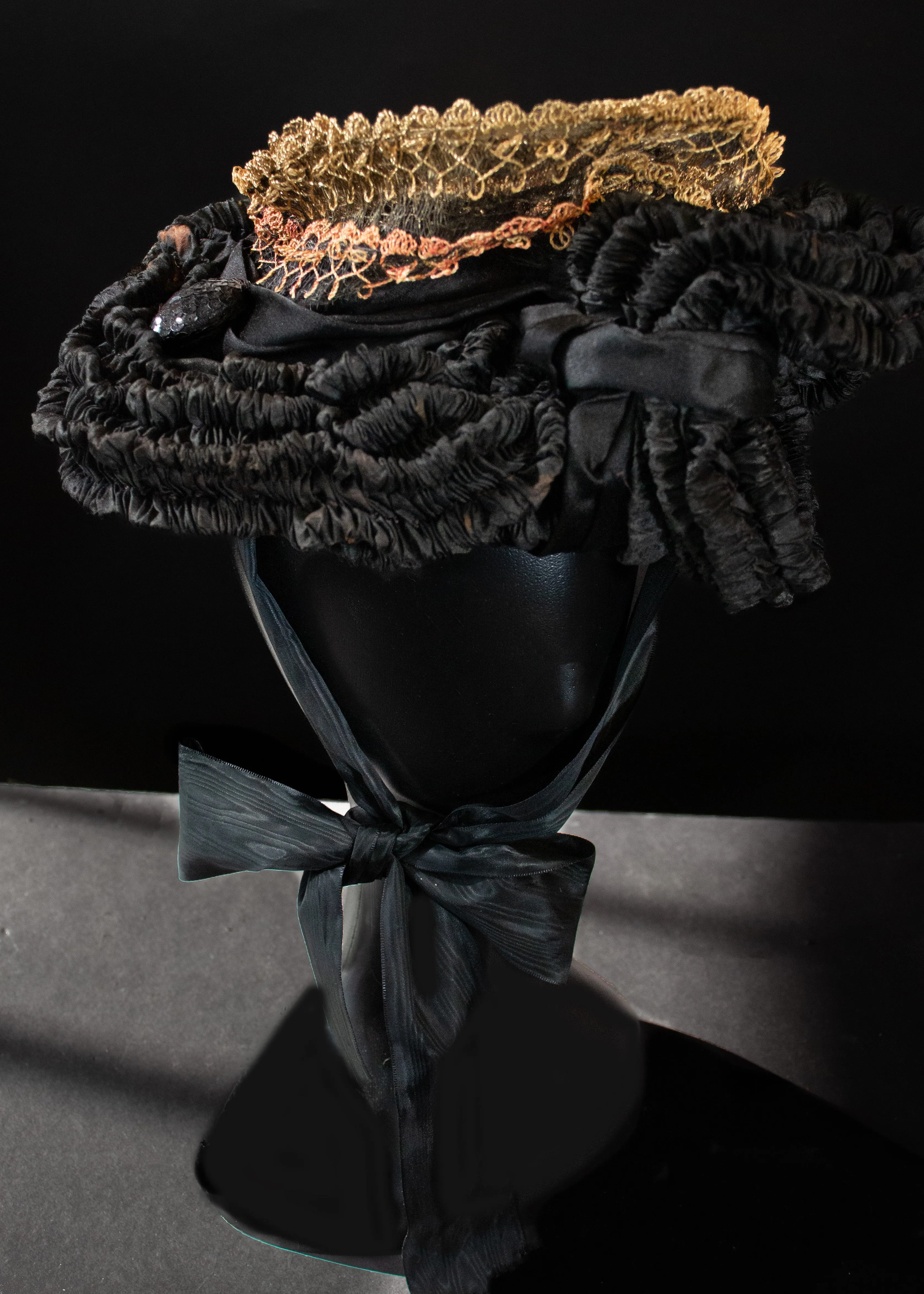 Victorian Mourning Hat