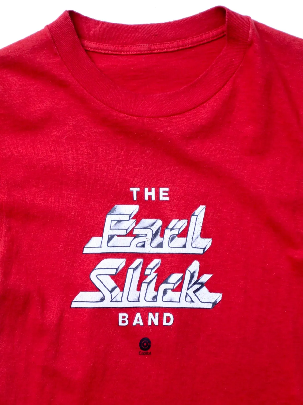 vintage 1976 Earl Slick Band t-shirt