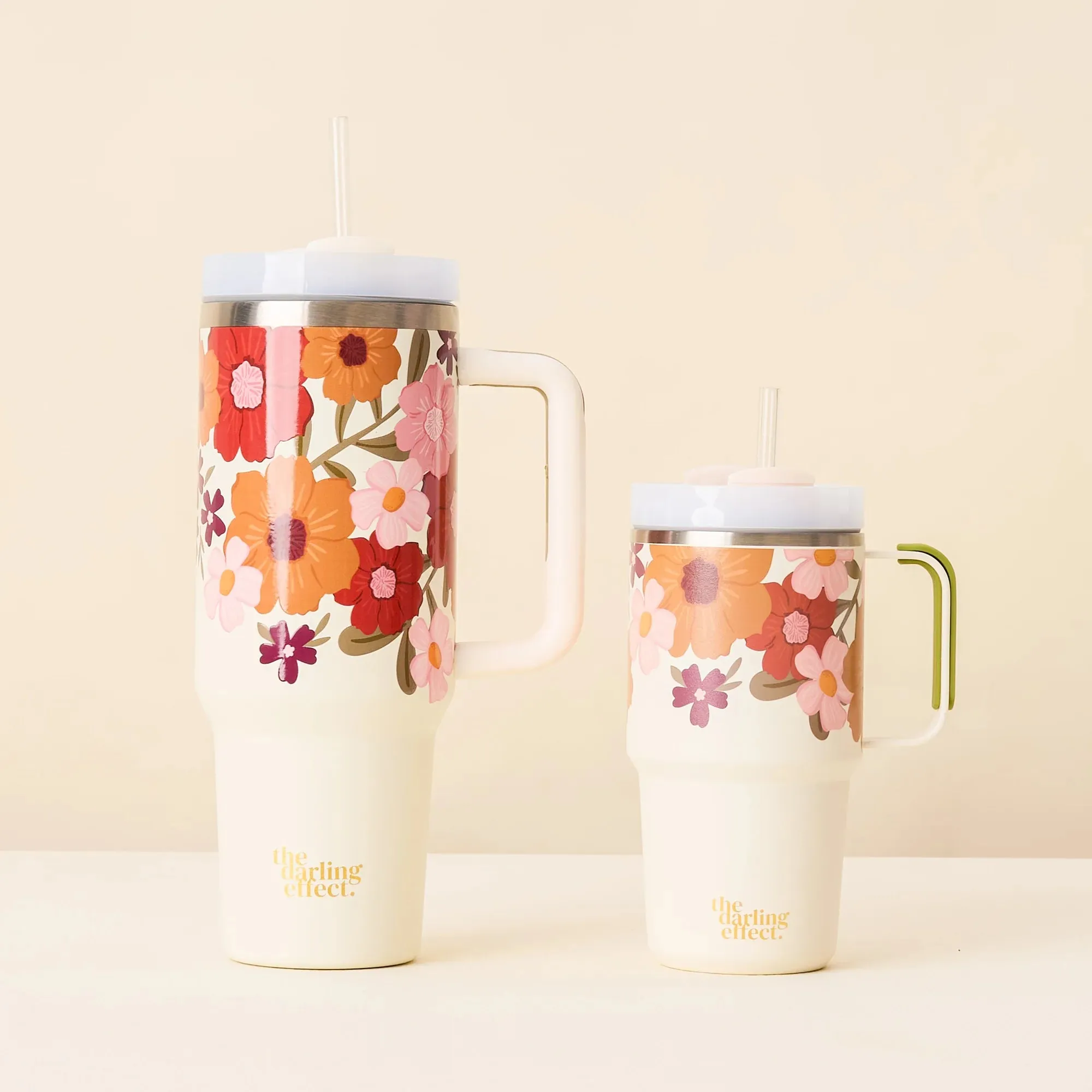 Wild About You Cream Tumbler