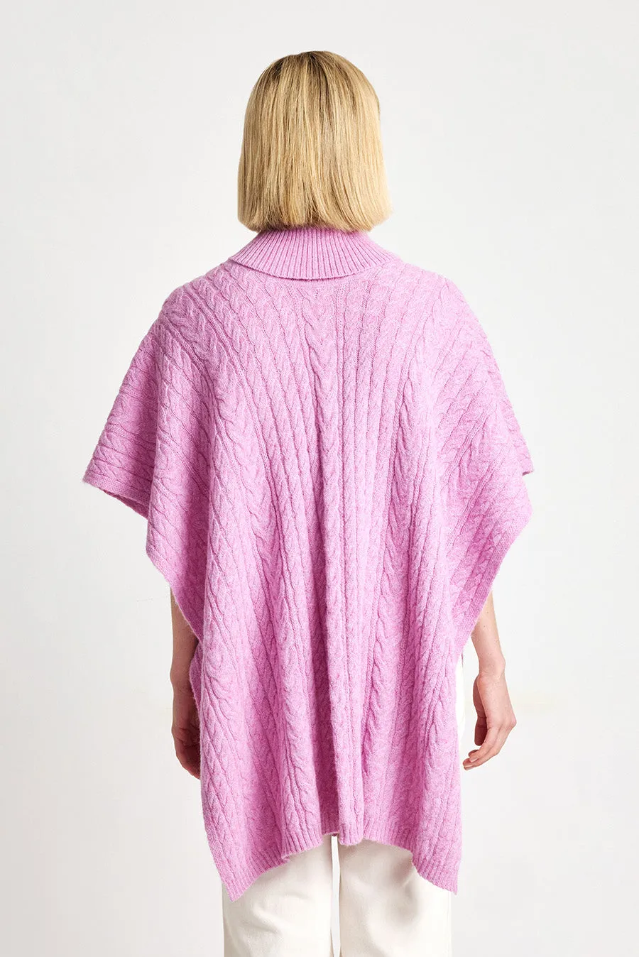 Winter Poncho Baby Alpaca Color Rhapsody